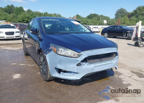 2016 Ford Focus Se из США, поврежденный, VIN 1FADP3K25GL398415